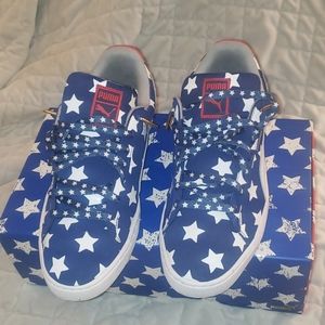 Star Puma sneakers (USA Theme)